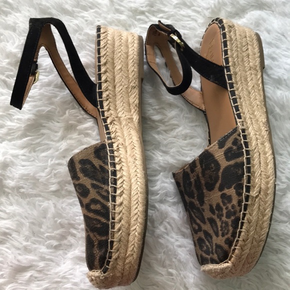 Franco Sarto Shoes - Franco Sarto Leopard Print Espadrilles